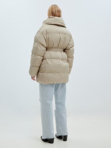 EDITED Winter Jacket 'Ludmila' in Beige