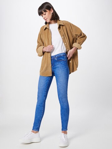 Pepe Jeans Skinny Farmer 'LOLA' - kék