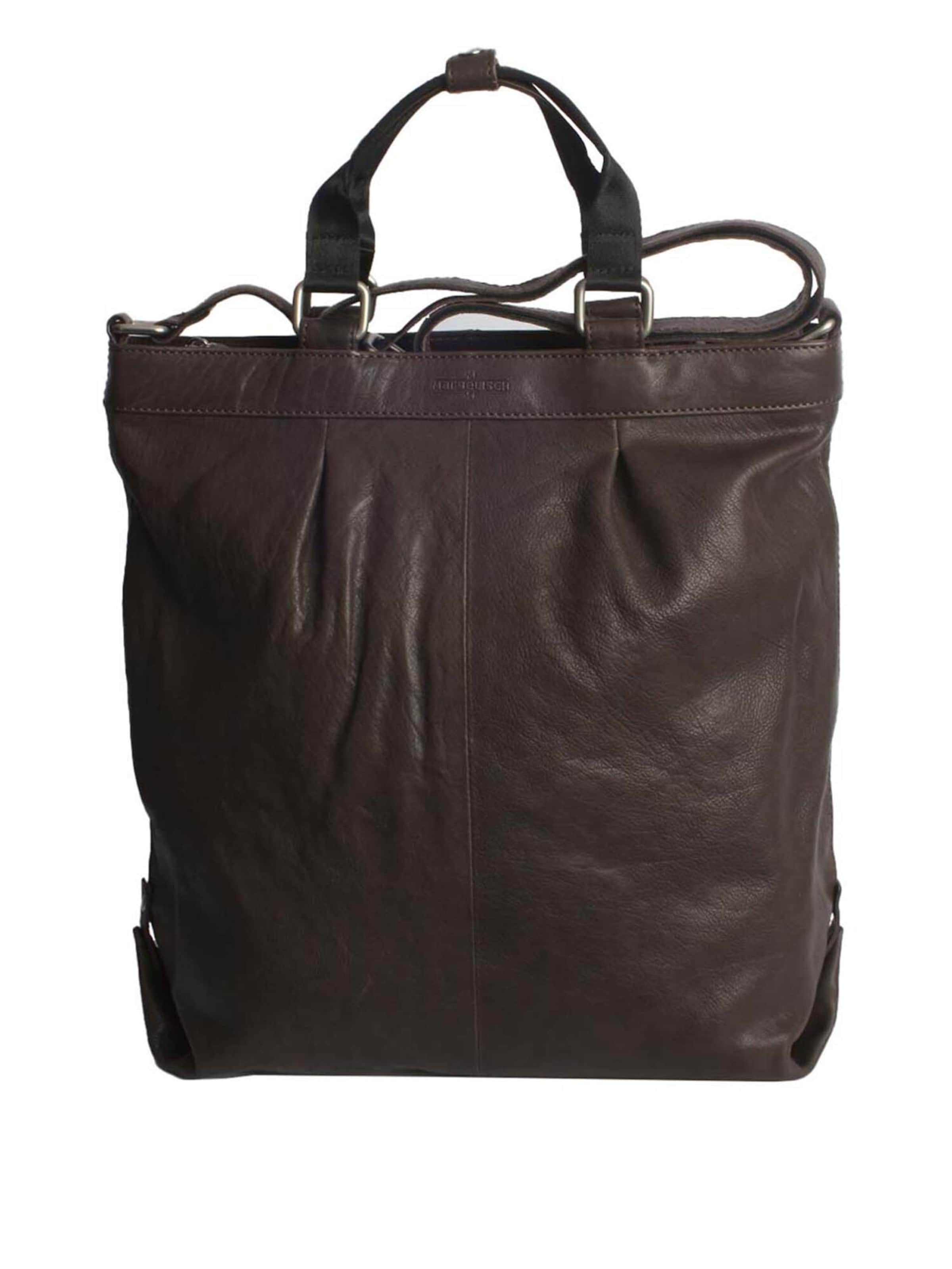 margelisch Schoudertas 'Cedel 1' in Bruin: voorkant