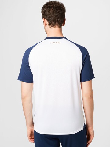 HEAD - Camiseta funcional en blanco