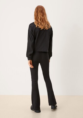 QS Boot cut Pants in Black