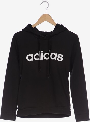 ADIDAS PERFORMANCE Sweatshirt & Zip-Up Hoodie in S in Black: front