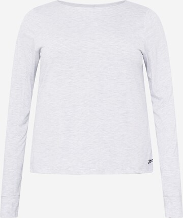 T-shirt fonctionnel 'Supremium' Reebok en gris : devant