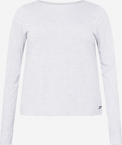 Reebok T-shirt fonctionnel 'Supremium' en gris chiné / noir, Vue avec produit
