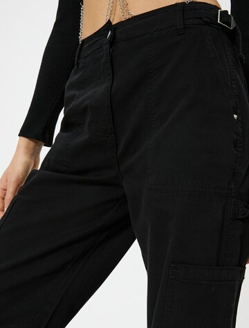 Koton Wide leg Trousers in Black