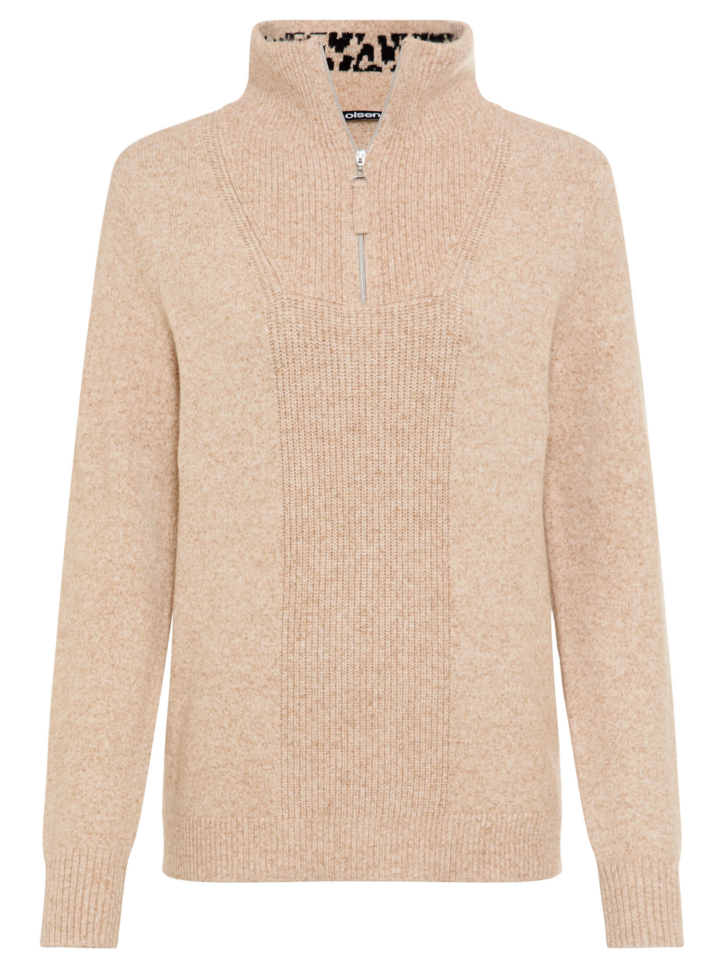 Olsen Pullover in Beige: Vorderseite