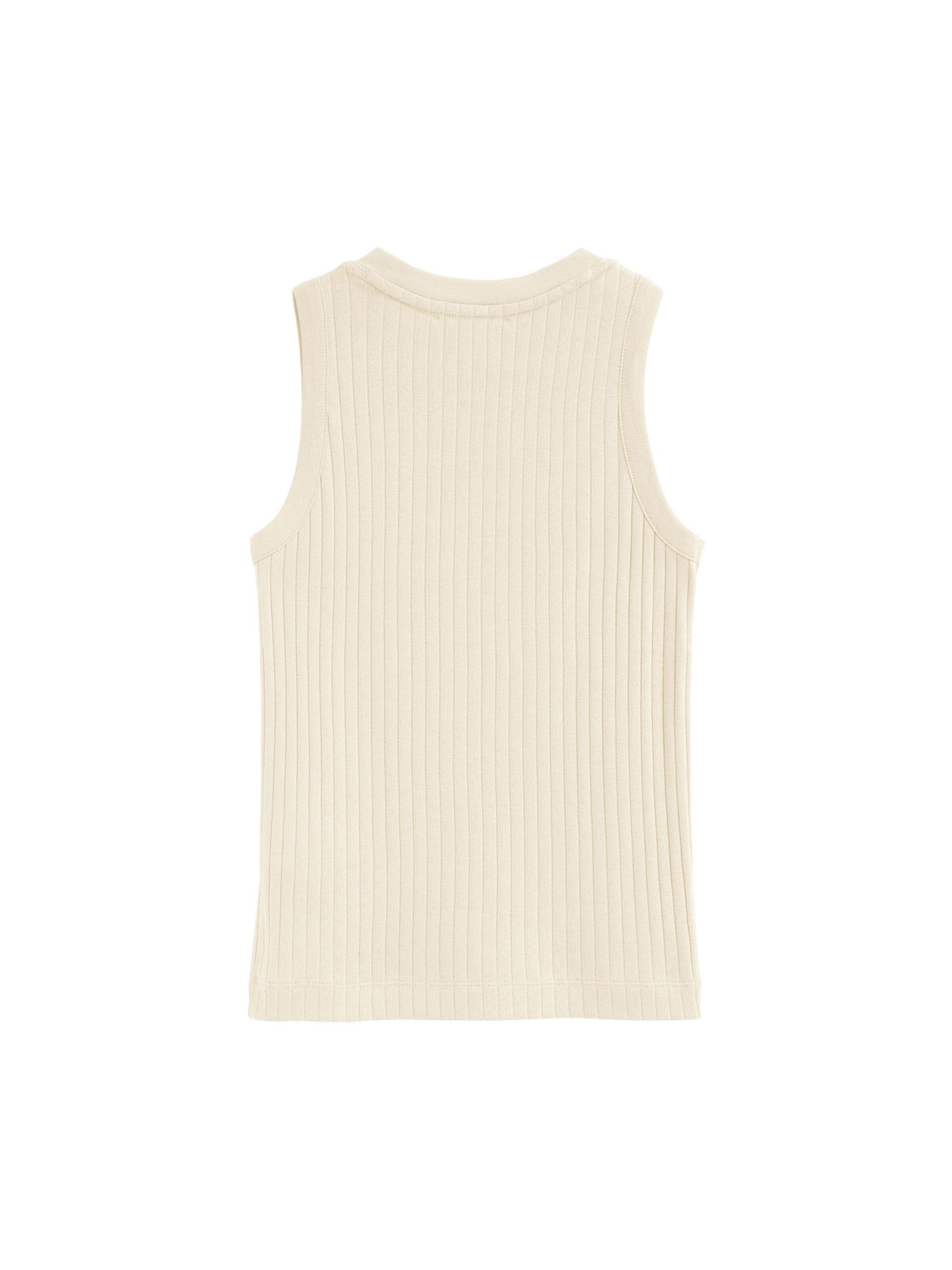 Polo Club Top in Beige