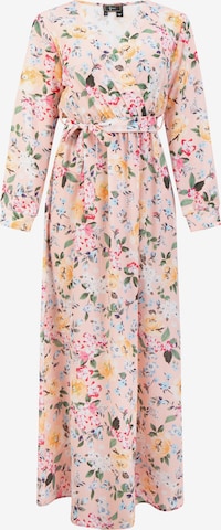 Robe faina en rose : devant