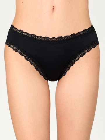 Culotte ' Invisible Seamless Lace ' Nur Die en noir : devant