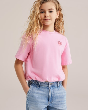 WE Fashion Shirt in Pink: front
