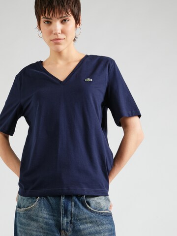 LACOSTE - Camisa em azul: frente