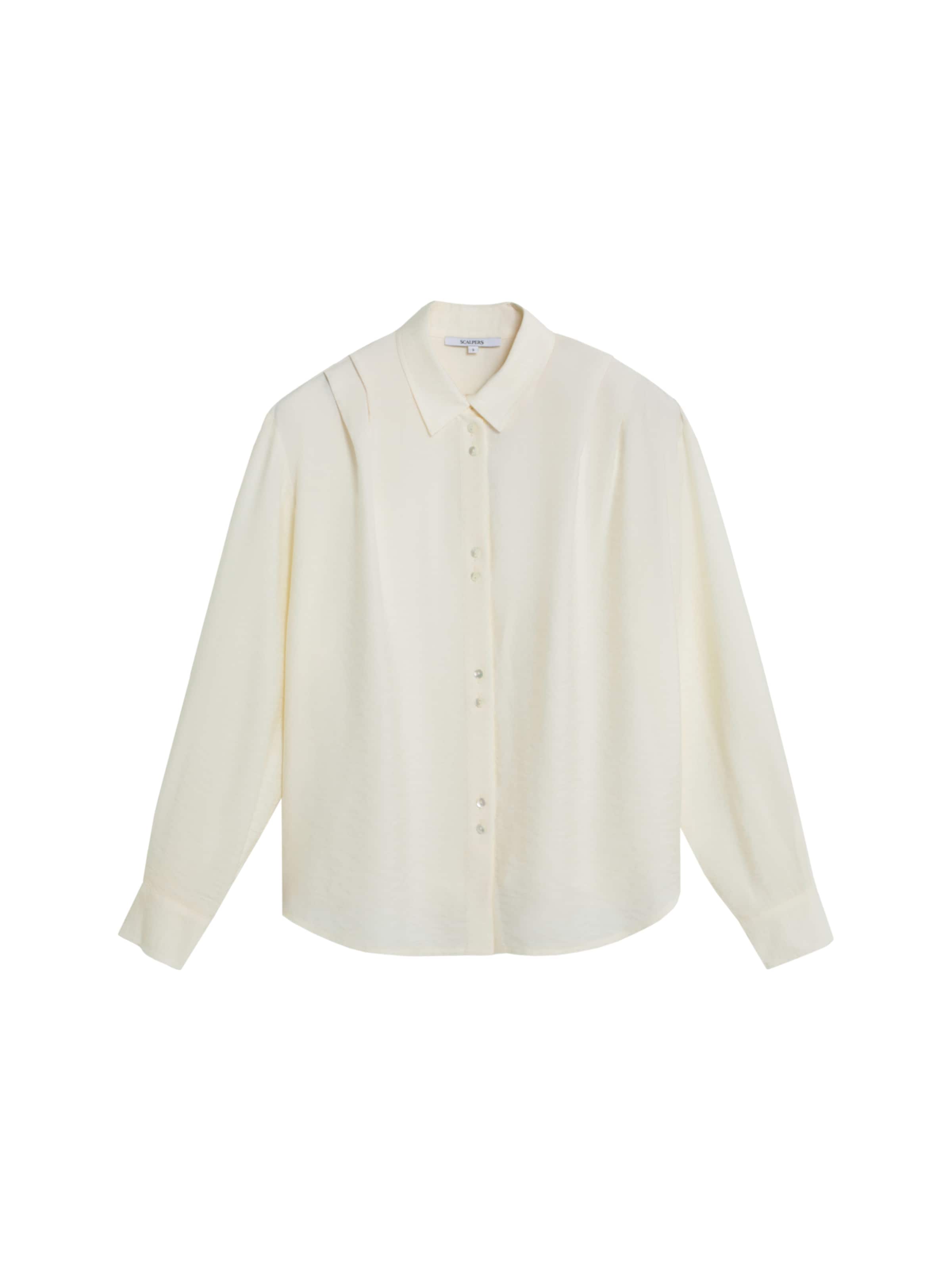 Scalpers Blouse ' ' in Beige: voorkant