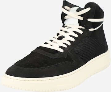 Garment Project Sneakers hoog 'Legacy' in Zwart: voorkant