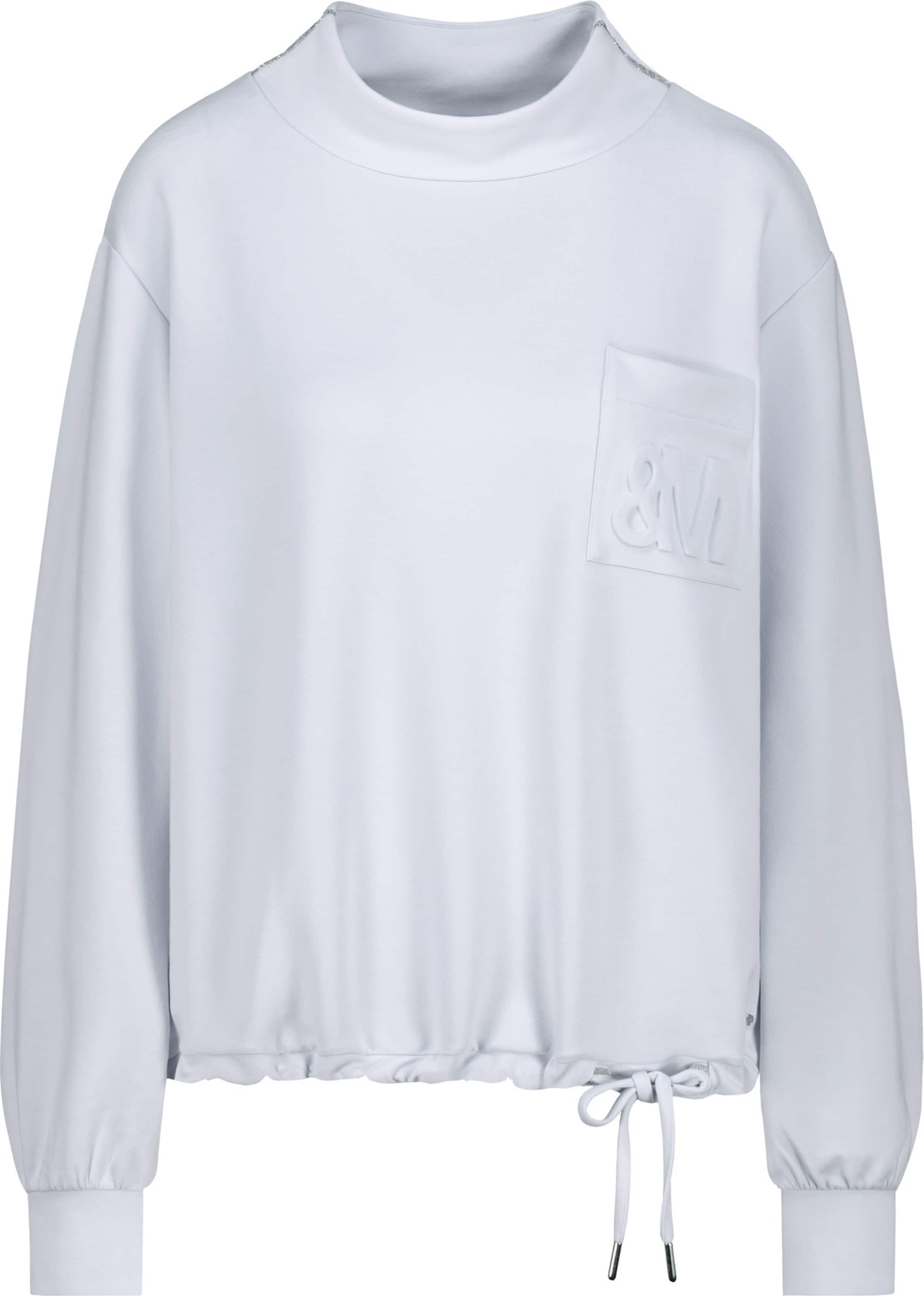 monari Sweatshirt 'Ciao Bella' in Blau: Vorderseite