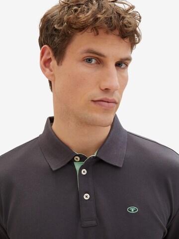 TOM TAILOR Poloshirt in Grau