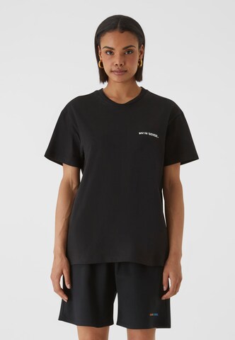9N1M SENSE Shirt 'Essential' in Black: front
