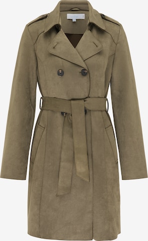 usha BLUE LABEL Between-seasons coat in Green: front