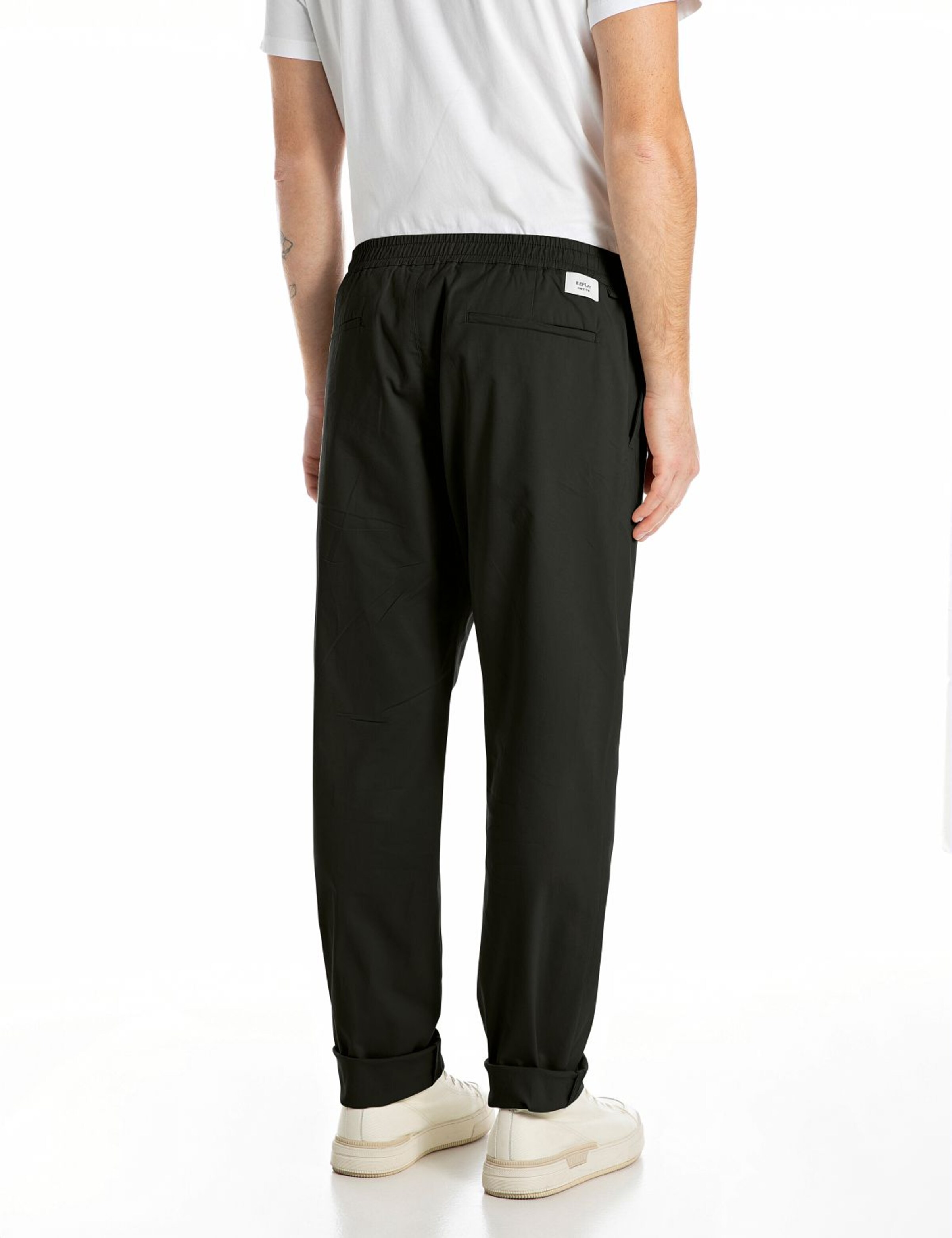 REPLAY Chino Pants in Black