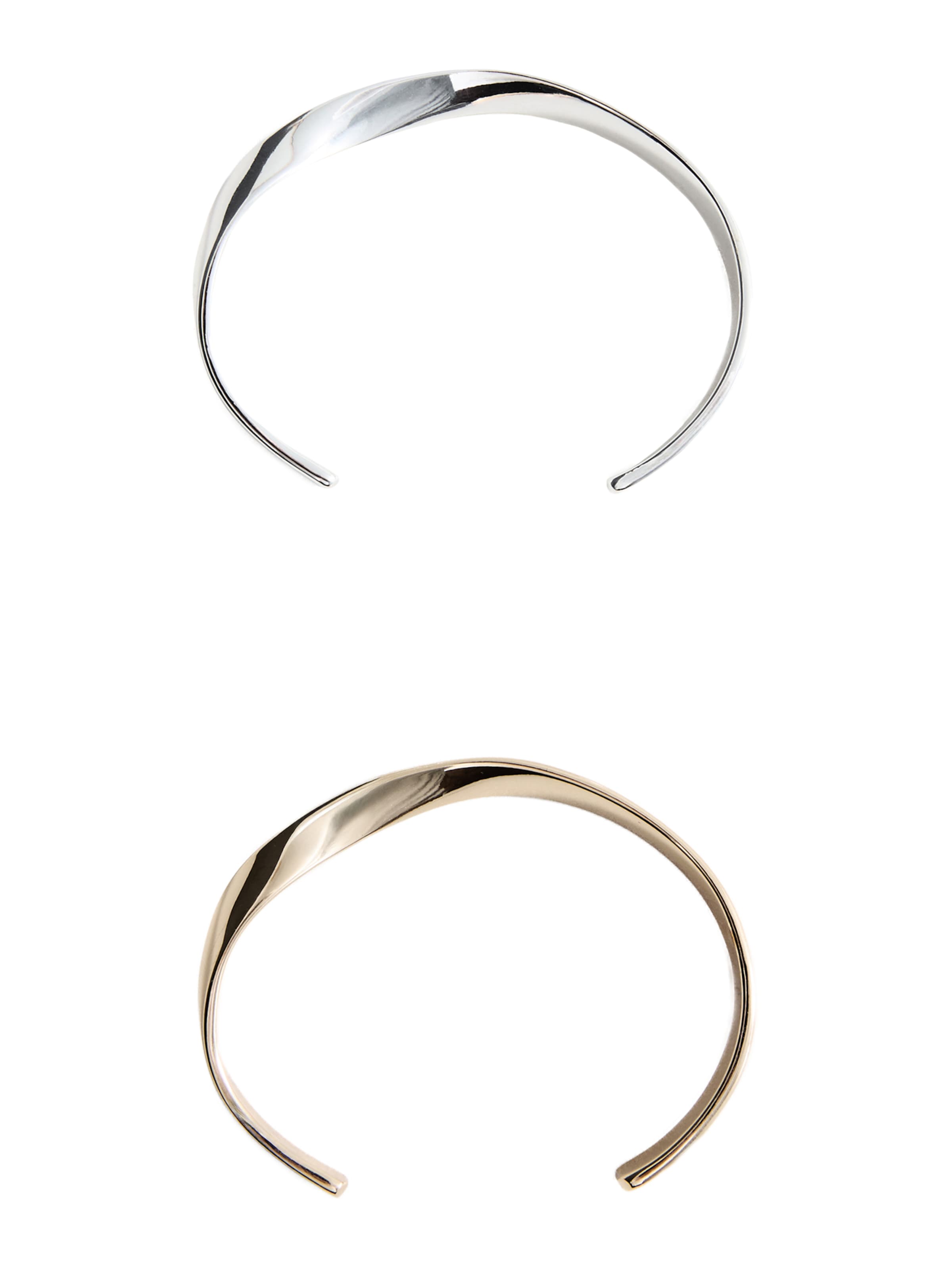 MANGO Bracelet 'TABATA' in One Size in Gold / Silver, Item view