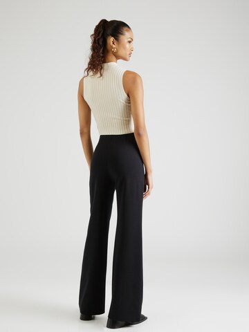 Abercrombie & Fitch Wide leg Pantalon in Zwart