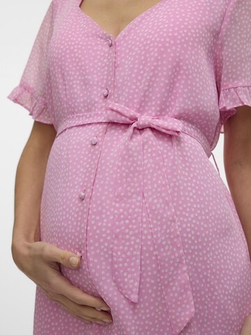 Vero Moda Maternity Kleid 'VMMCaro' in Pink