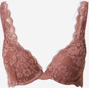 Reggiseno 'Malva Iris' di Lindex in marrone: frontale