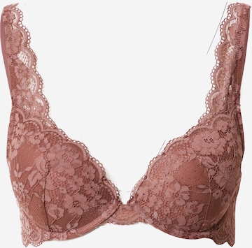 Lindex Push-up BH 'Malva Iris' i brun: forside