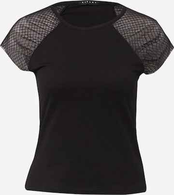 T-shirt Sisley en noir : devant