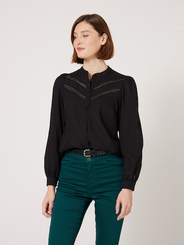 NAF NAF Blouse 'Mina' in Zwart: voorkant