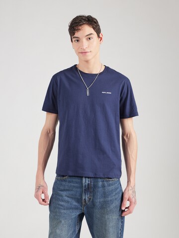 Maglietta 'OLIVER' di Pepe Jeans in blu: frontale