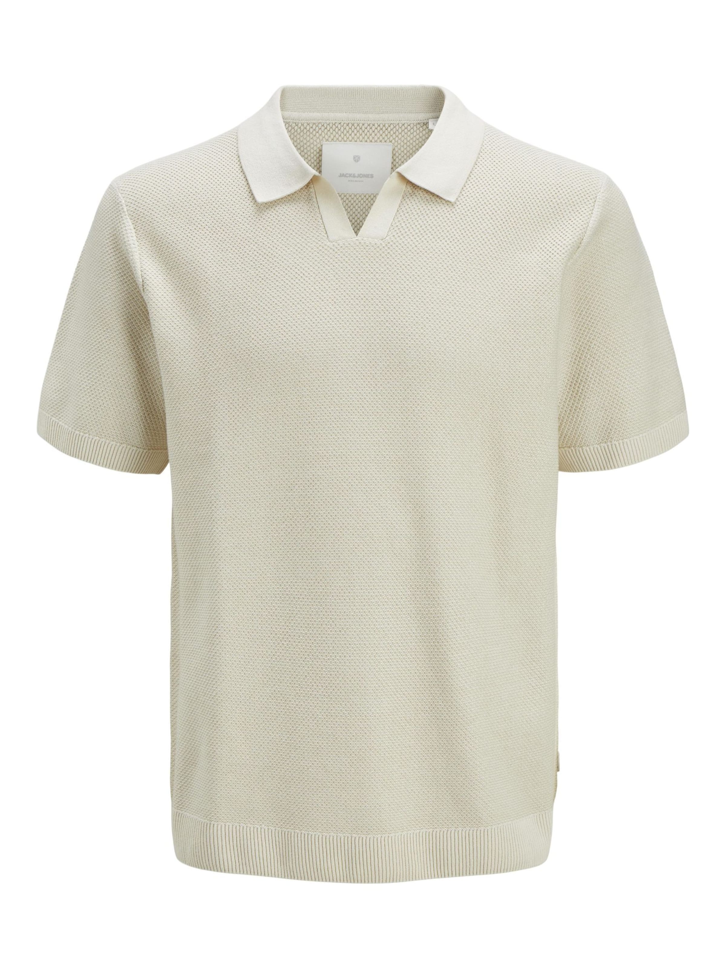 Jack & Jones Junior Poloshirt 'JWHCeaston' in Beige: Vorderseite