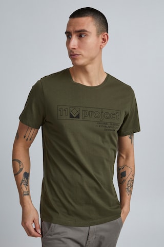 11 Project Shirt 'MATTIS' in Green: front