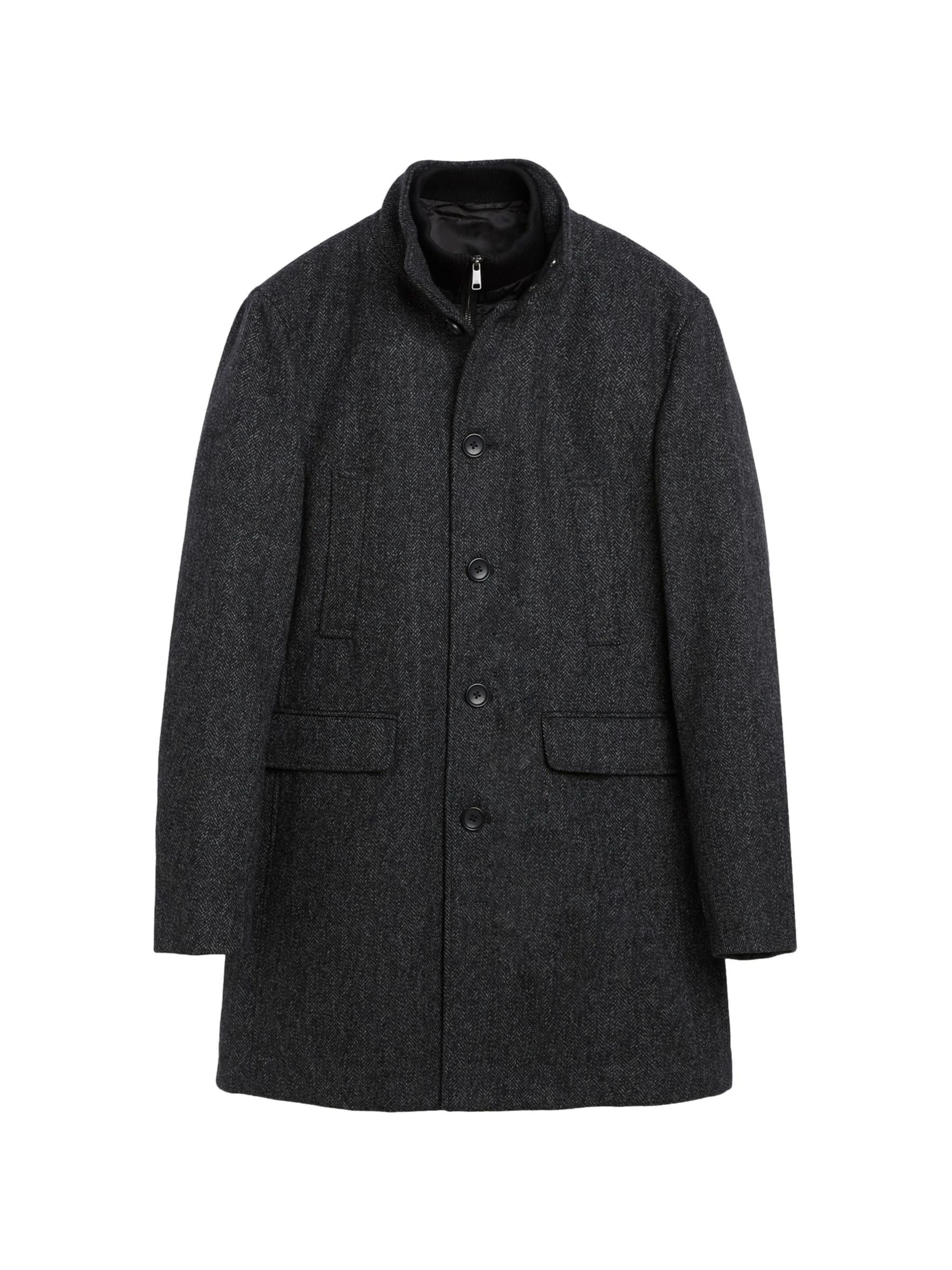 Next Prehoden plašč | antracit / črna barva, Prikaz izdelka