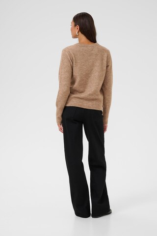 Kaffe - Pullover 'KANiel' em castanho