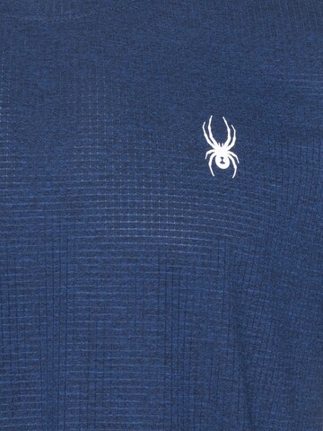 Maglia funzionale di Spyder in blu