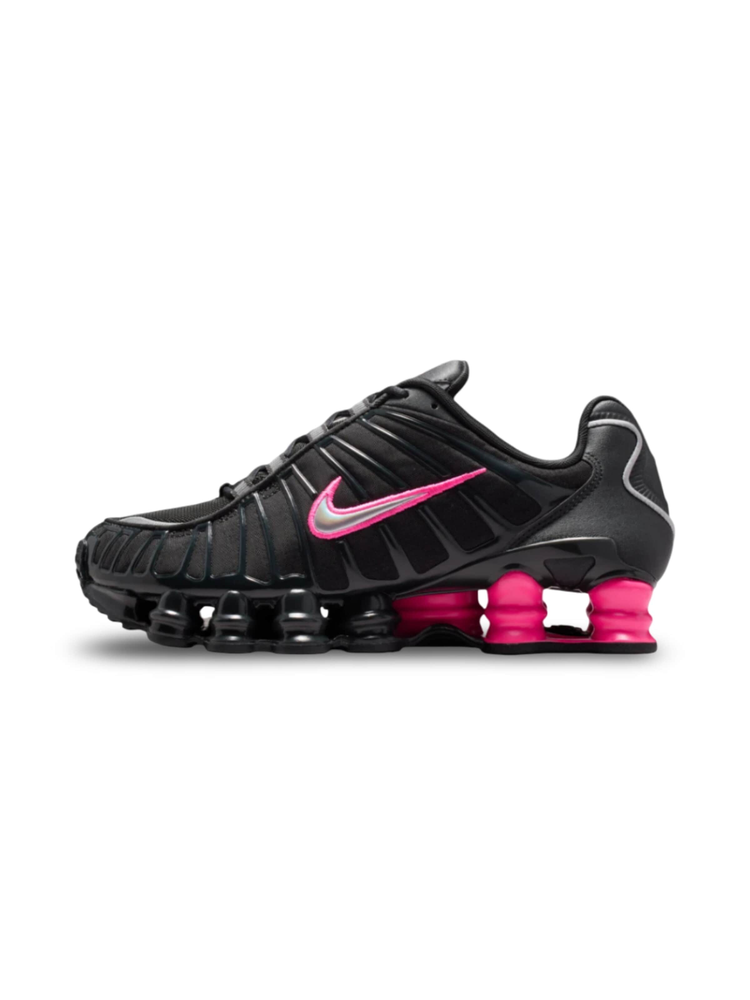 NIKE Sneakers 'Nike Shox TL Off Noir Hyper Pink Silver' in 36 in Black, Item view