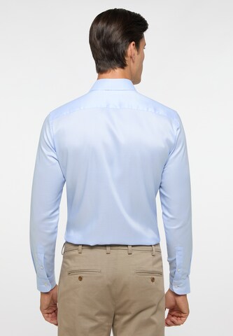 ETERNA Slim fit Overhemd in Blauw