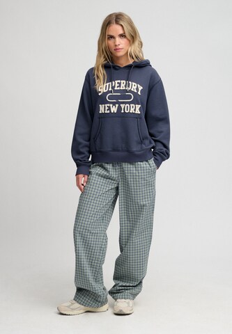 Superdry & Co Sweatshirt 'Athletic Essential' in Blauw