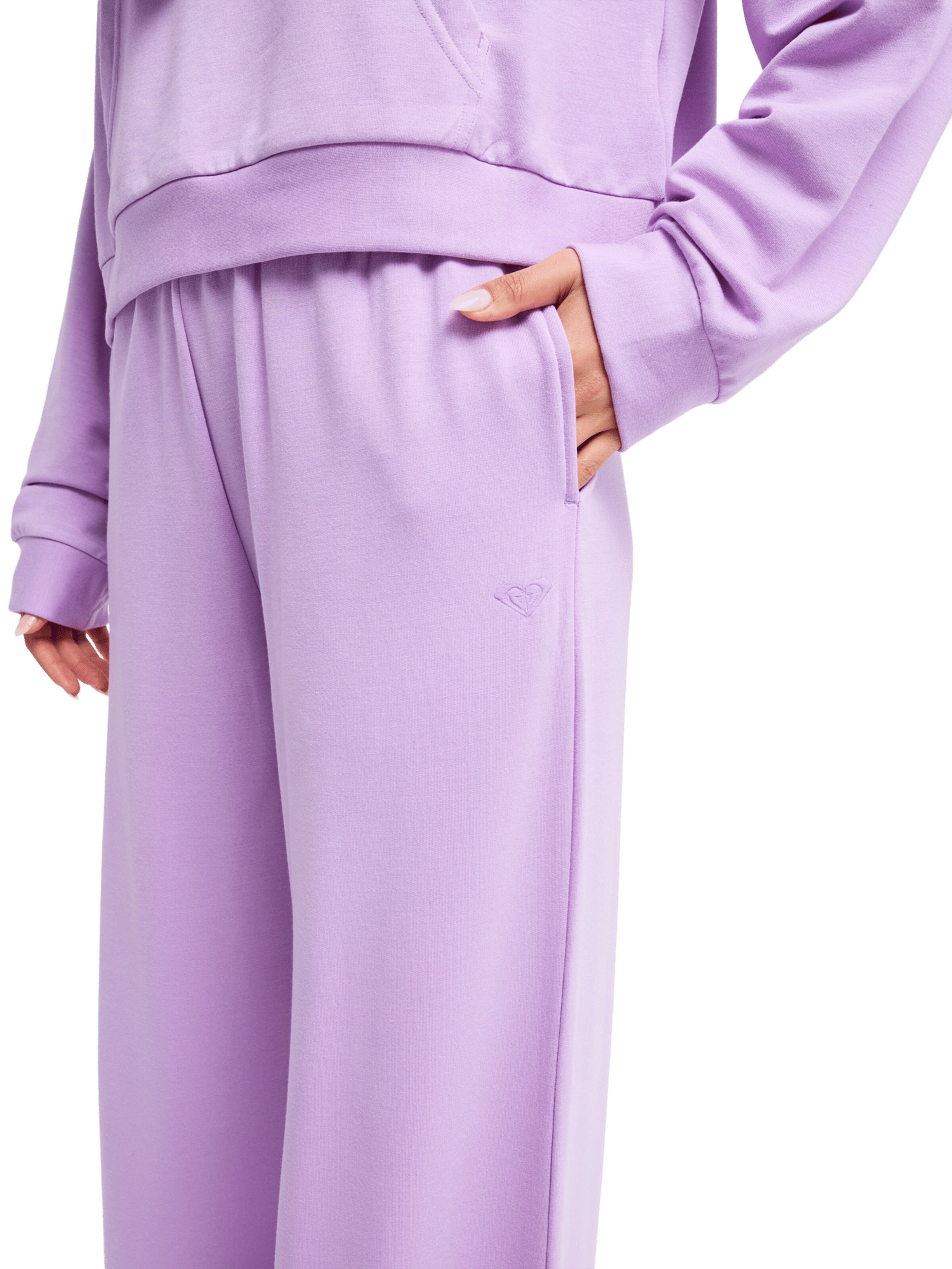 ROXY Wide leg Pants 'Surfing By Sunlight' in Purple