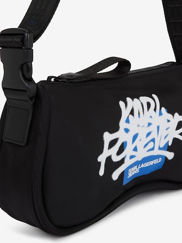 KARL LAGERFELD JEANS Shoulder Bag ' X Crapule2000' in Black