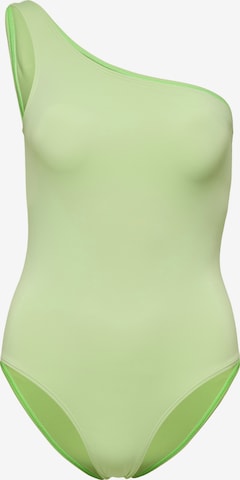 Costum de baie întreg 'Alba' de la ONLY pe verde: față