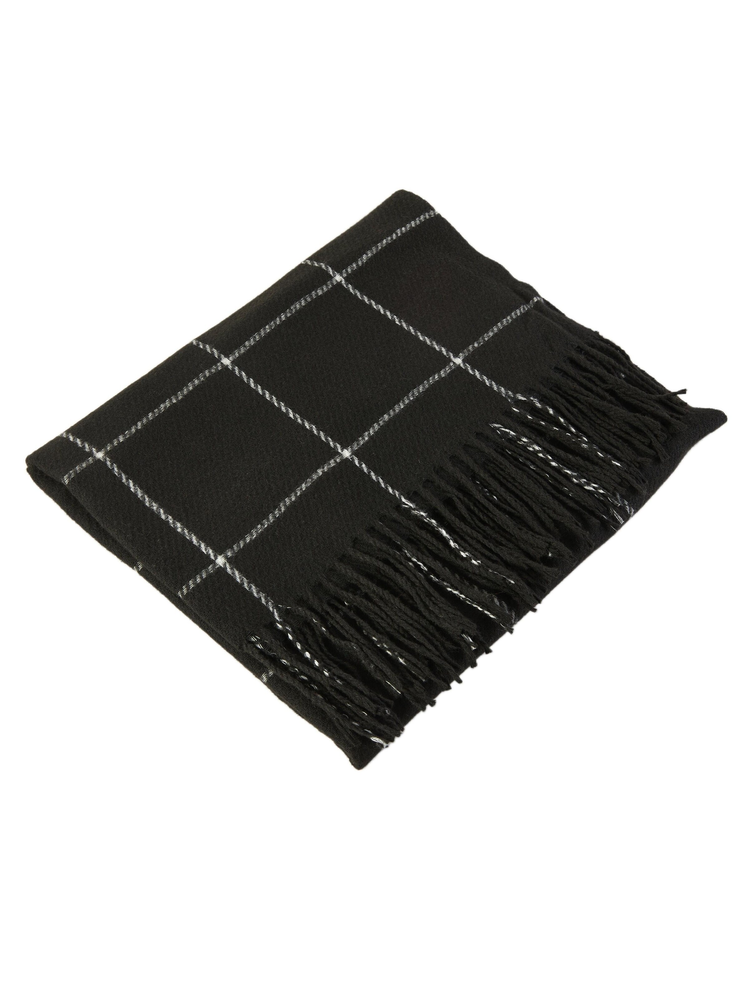 alberto cabale Scarf 'Line' in Black