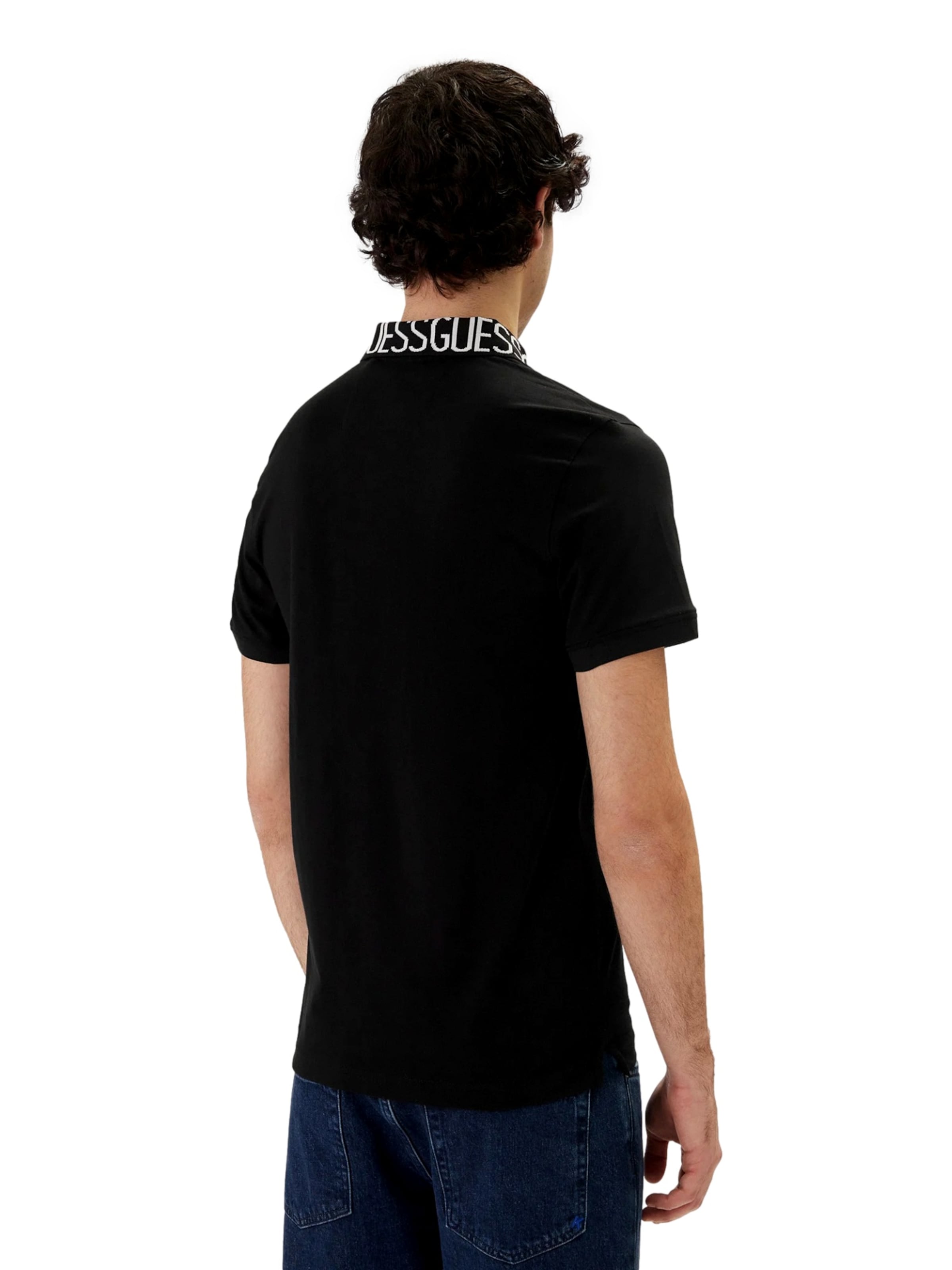 GUESS Bluser & t-shirts 'Nolan' i sort