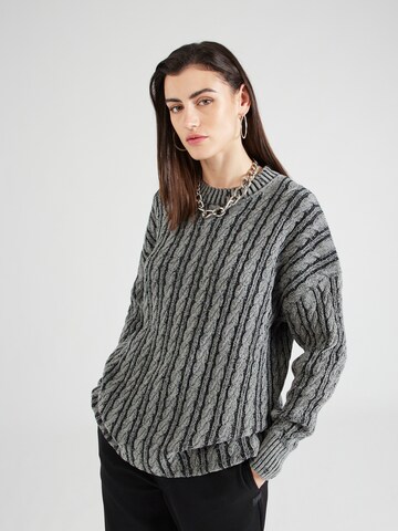 DIESEL Sweater 'PANTESSE' in Grey: front