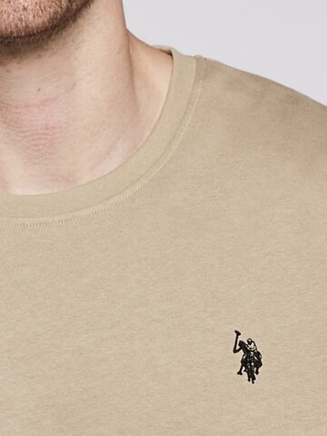 U.S. POLO ASSN. Sweatshirt 'Adler' i beige
