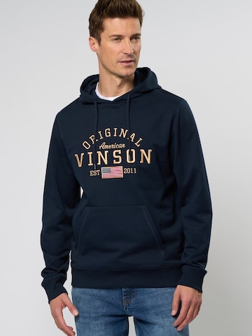 VINSON Trui 'Remi' in Blauw: voorkant