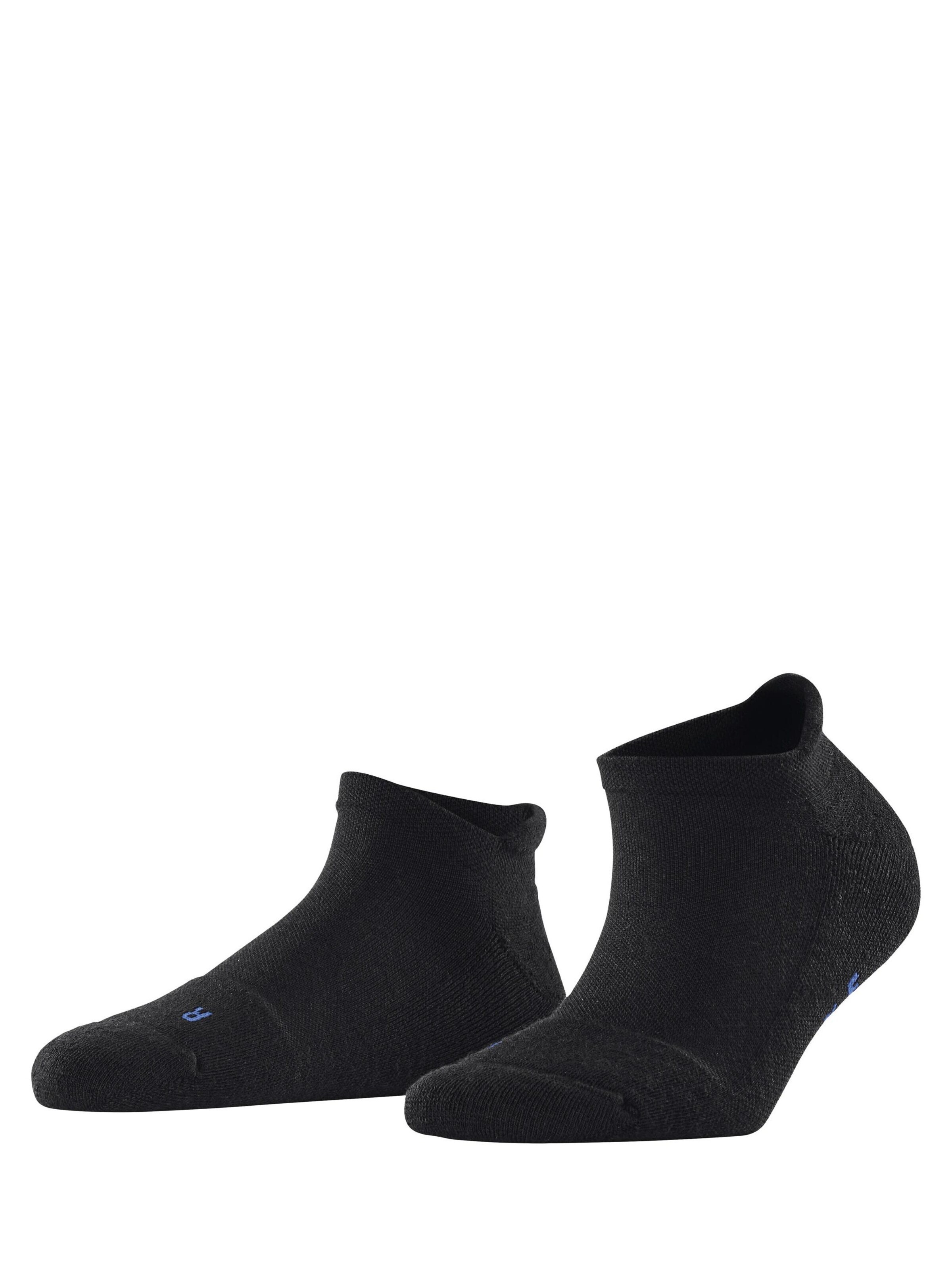 FALKE Füßlinge 'Keep Warm'‌‌‌ in Schwarz: Vorderseite