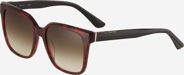 Calvin Klein Sluneční brýle 'CK21530S' – hnědá: přední strana