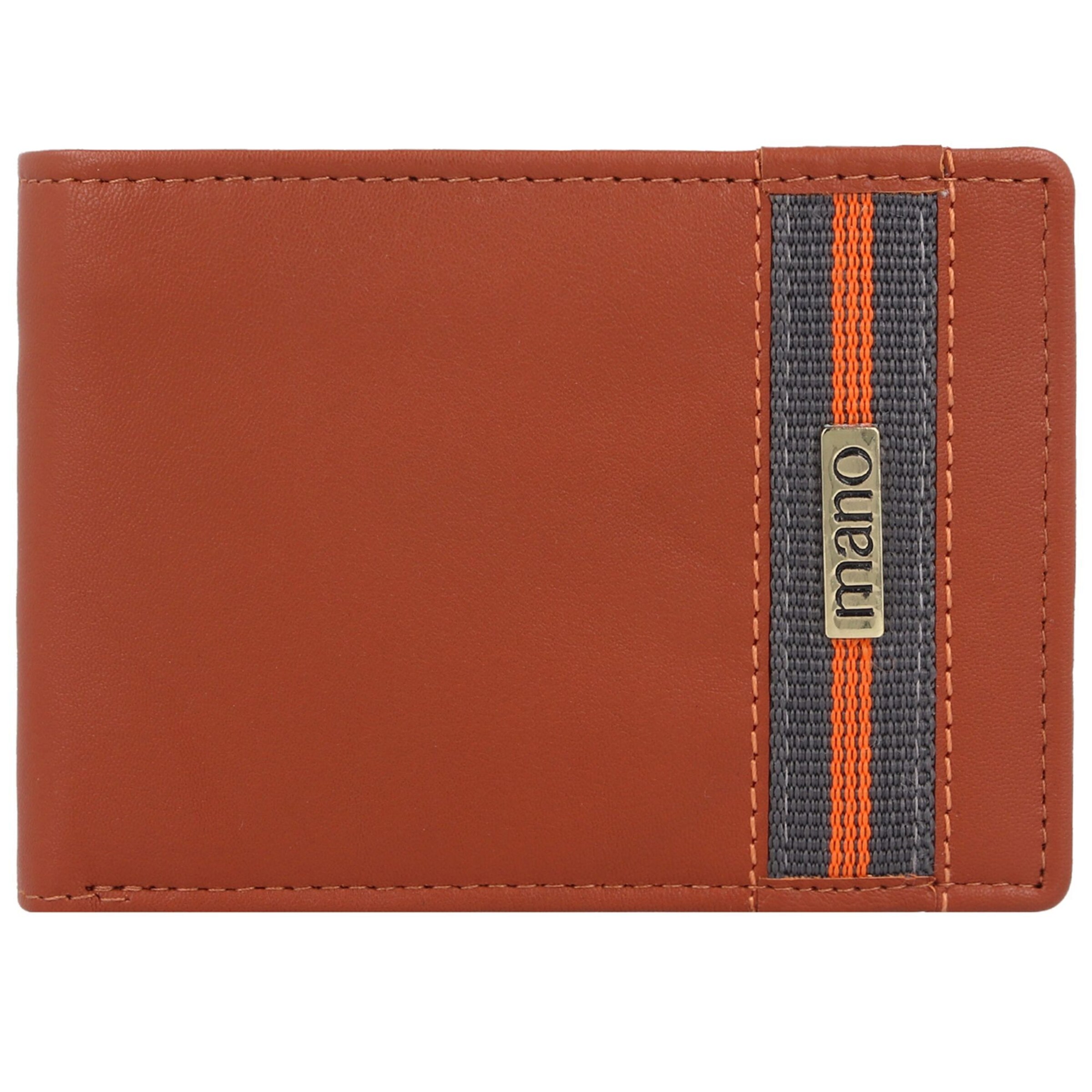 mano Portemonnee 'Don Leonardo' in Oranje: voorkant