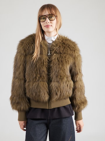 PATRIZIA PEPE Winter Jacket in Green: front